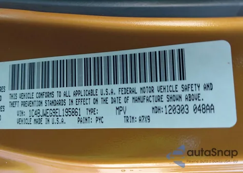 2014 Jeep Wrangler Unlimited Sahara from USA, damaged, VIN 1C4BJWEG9EL195861